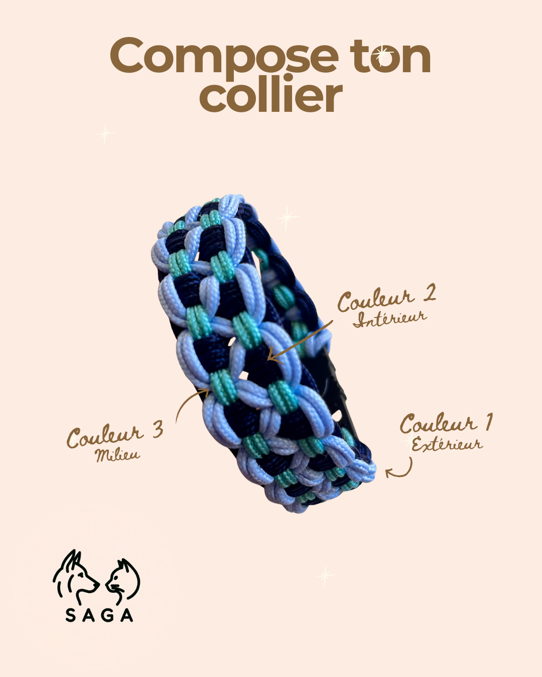 Collier Chat - Atlas
