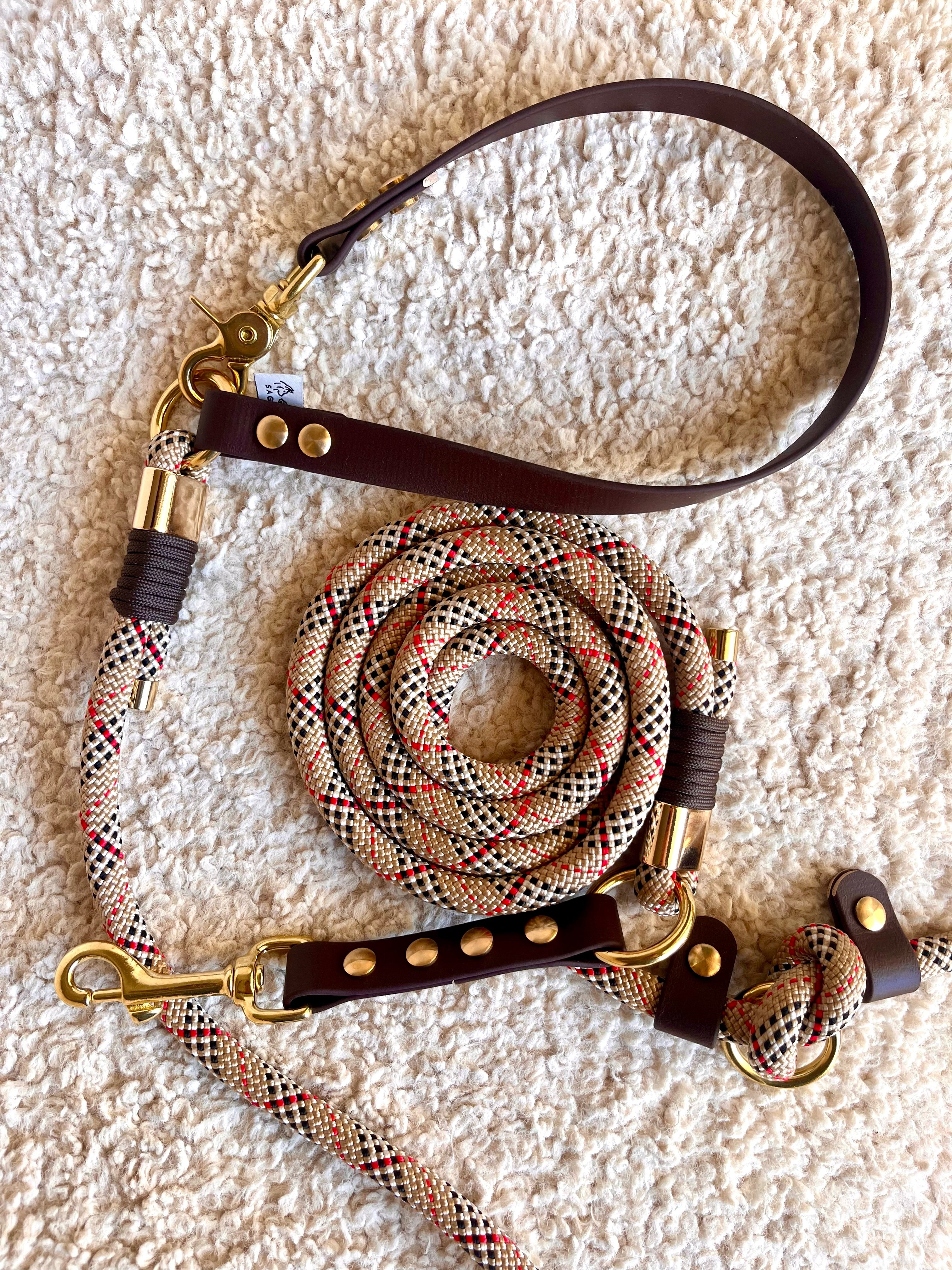 Laisse 3 Positions British Check