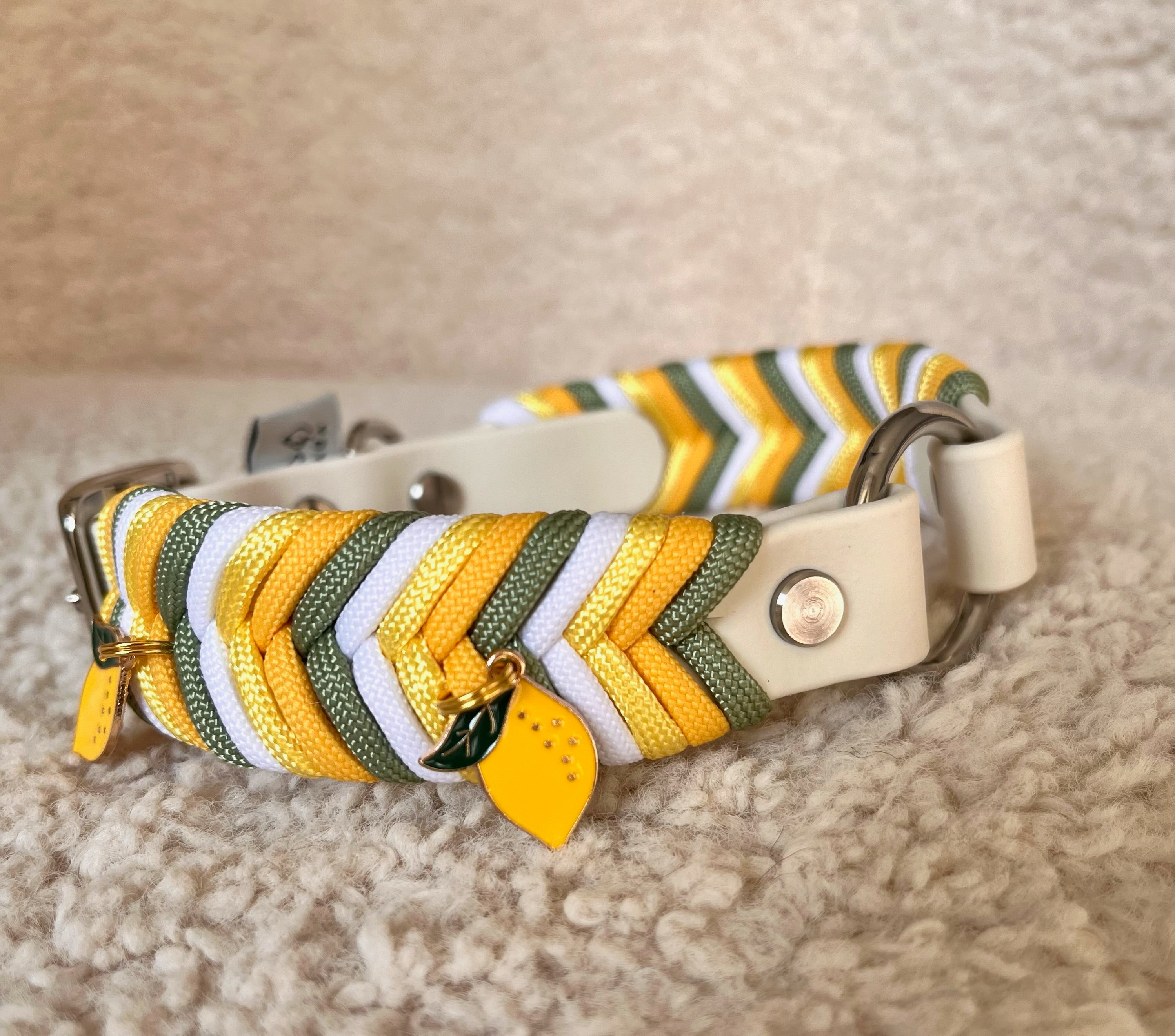 Collier Chevron - Citron