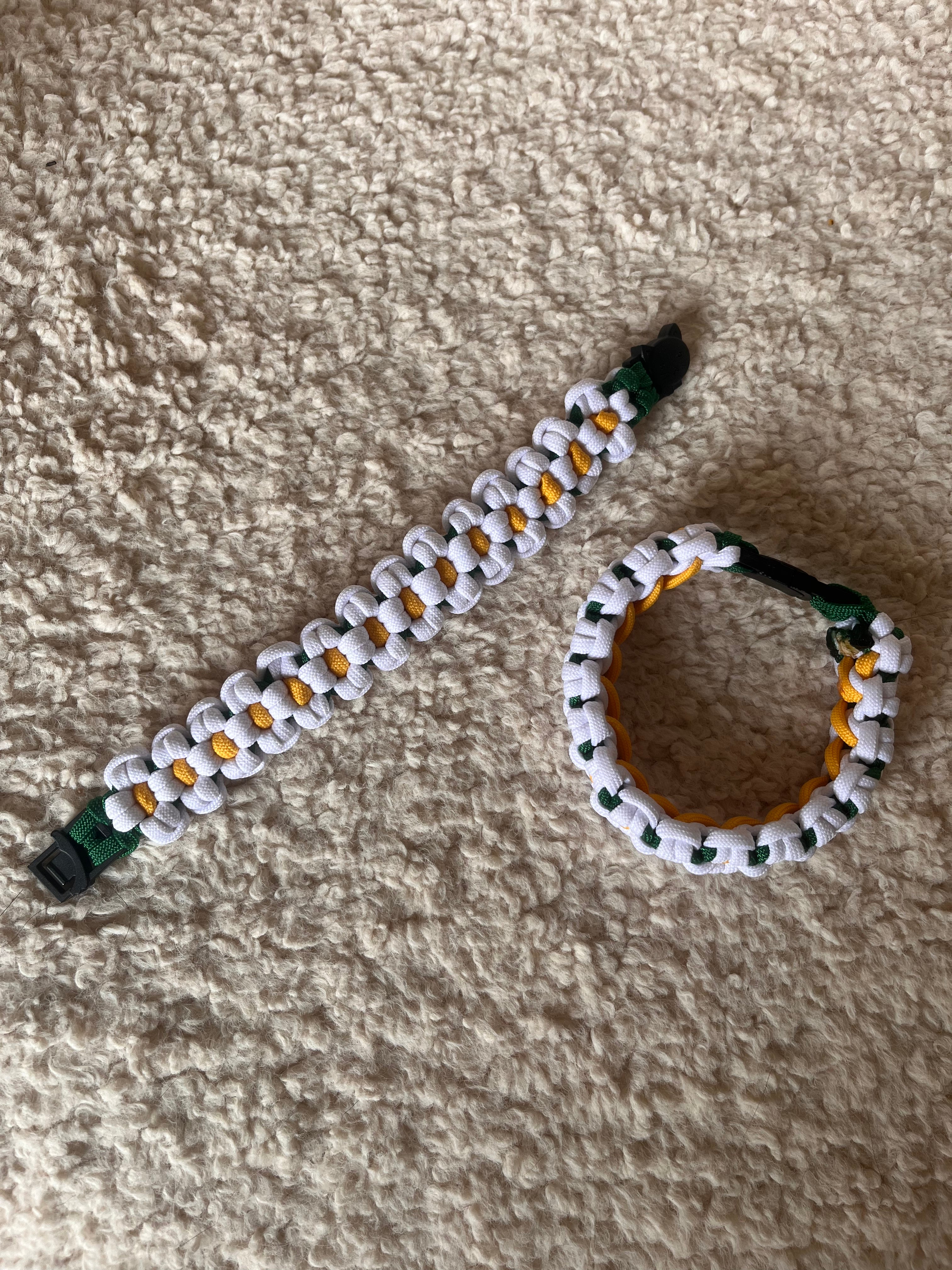 Collier Chat - Fleurs