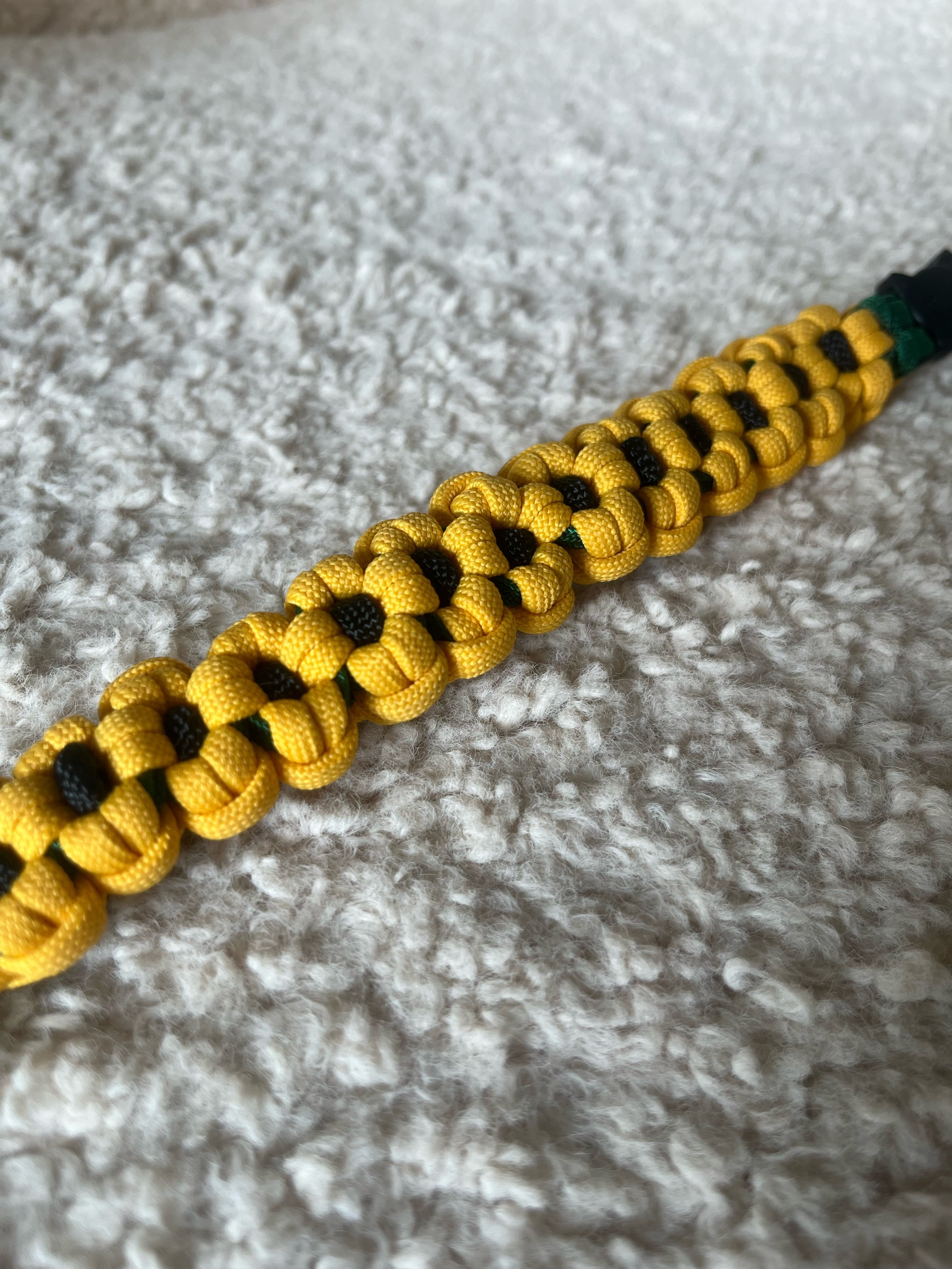 Collier Chat - Fleurs