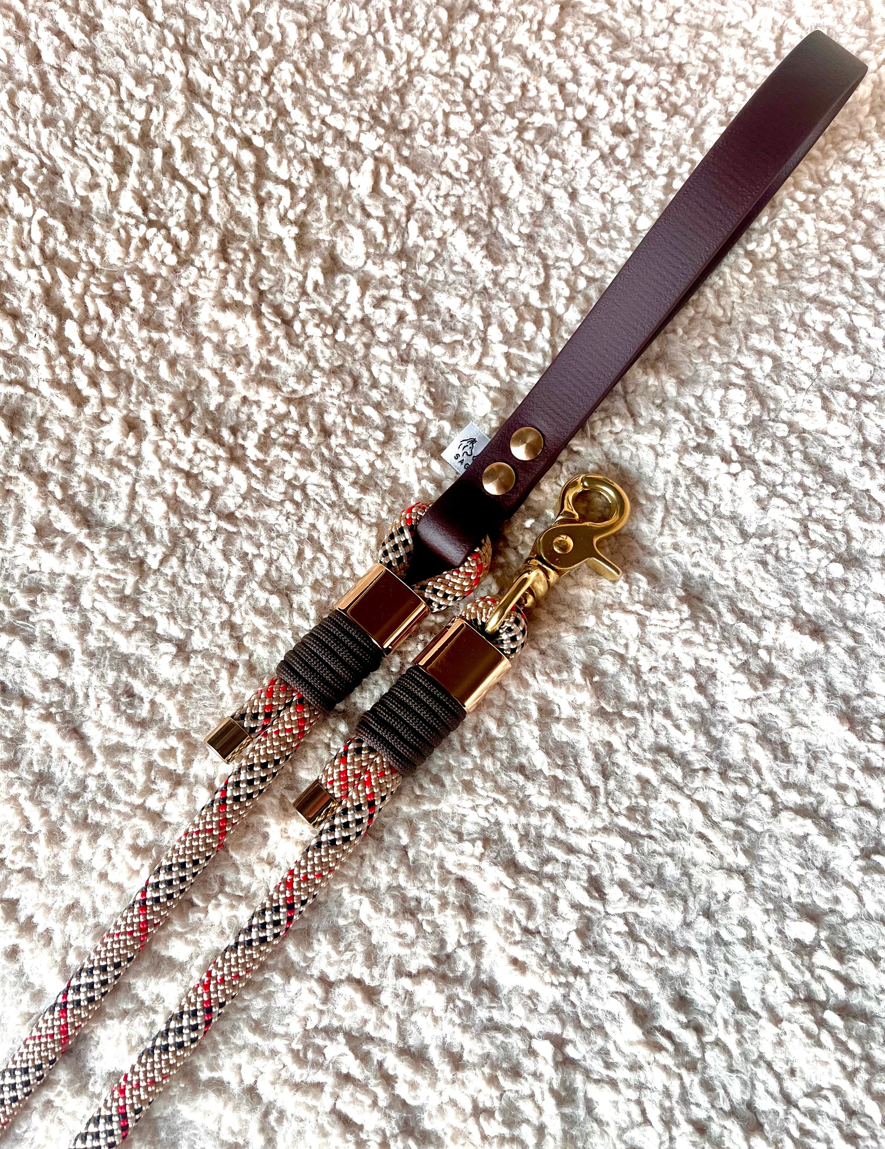 Laisse Simple British Check