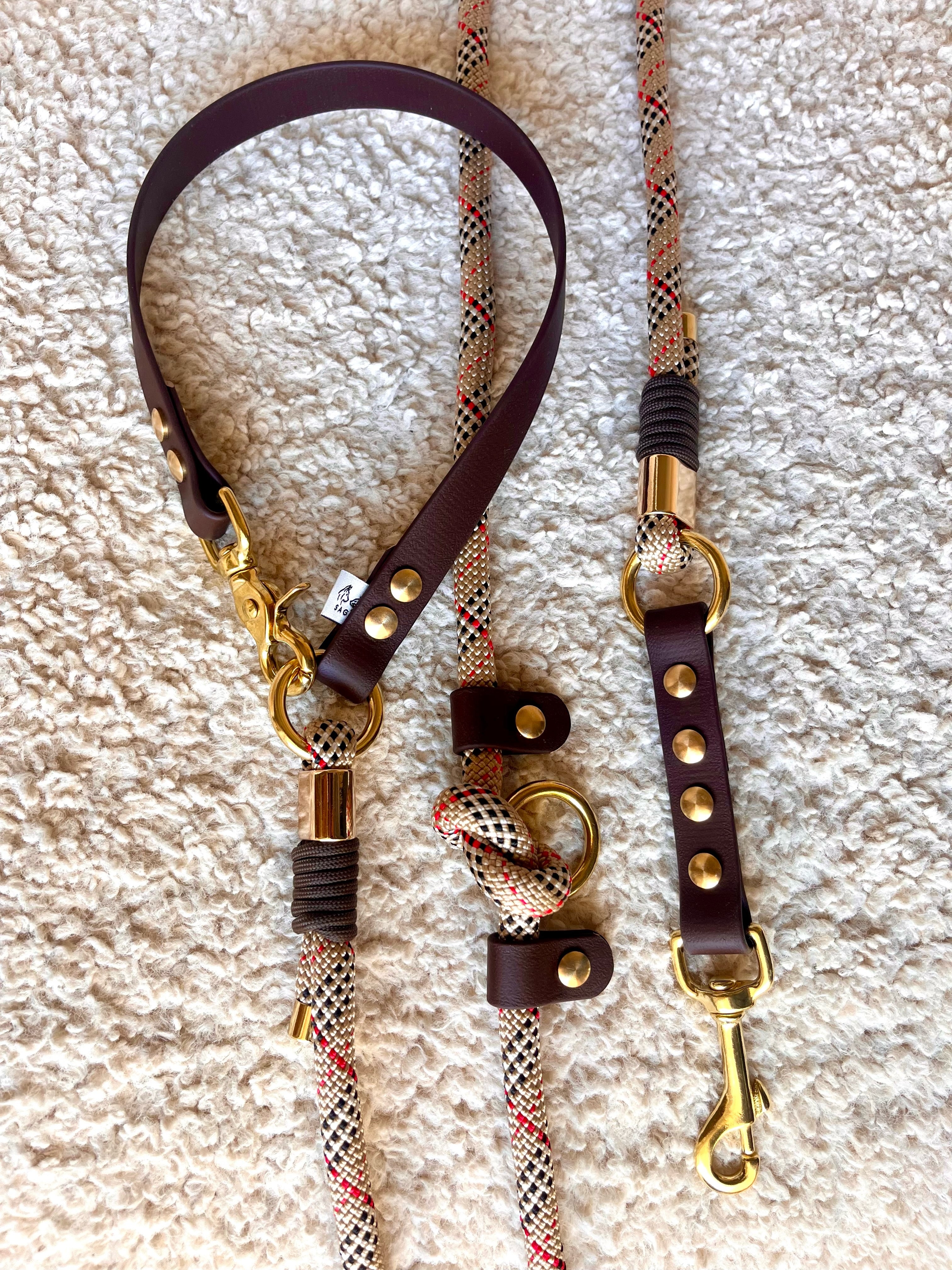 Laisse 3 Positions British Check