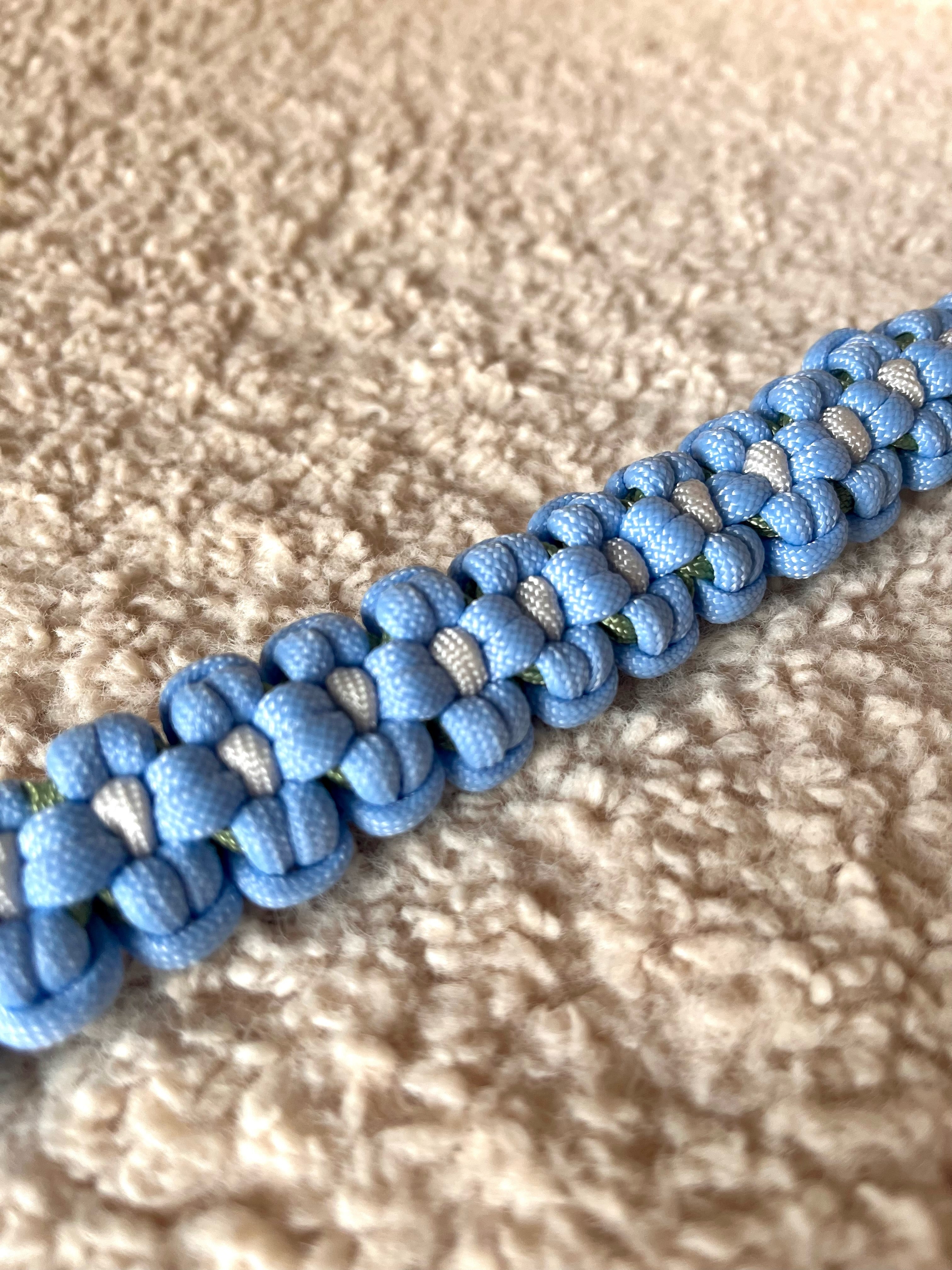 Collier Chat - Fleurs