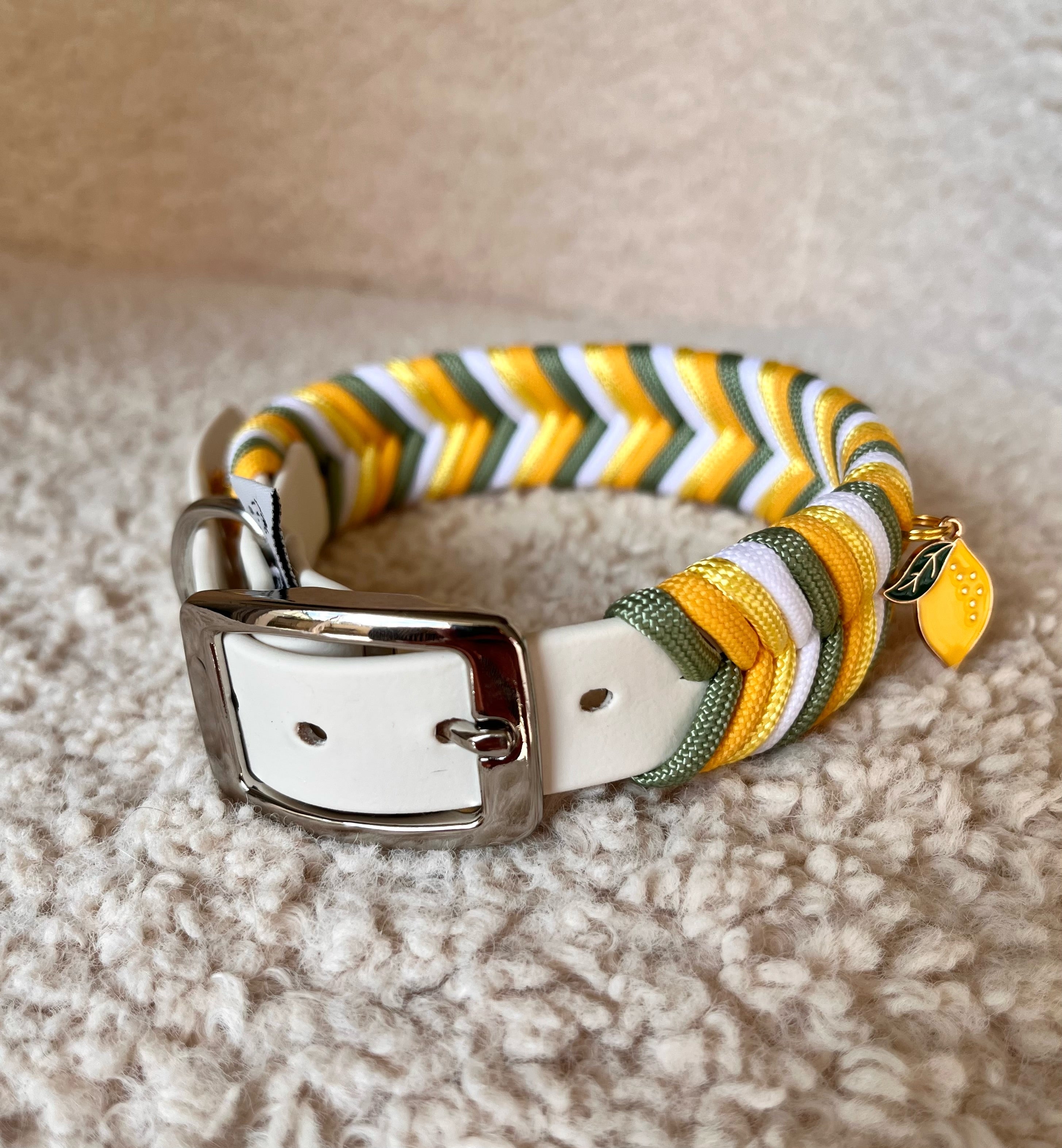Collier Chevron - Citron