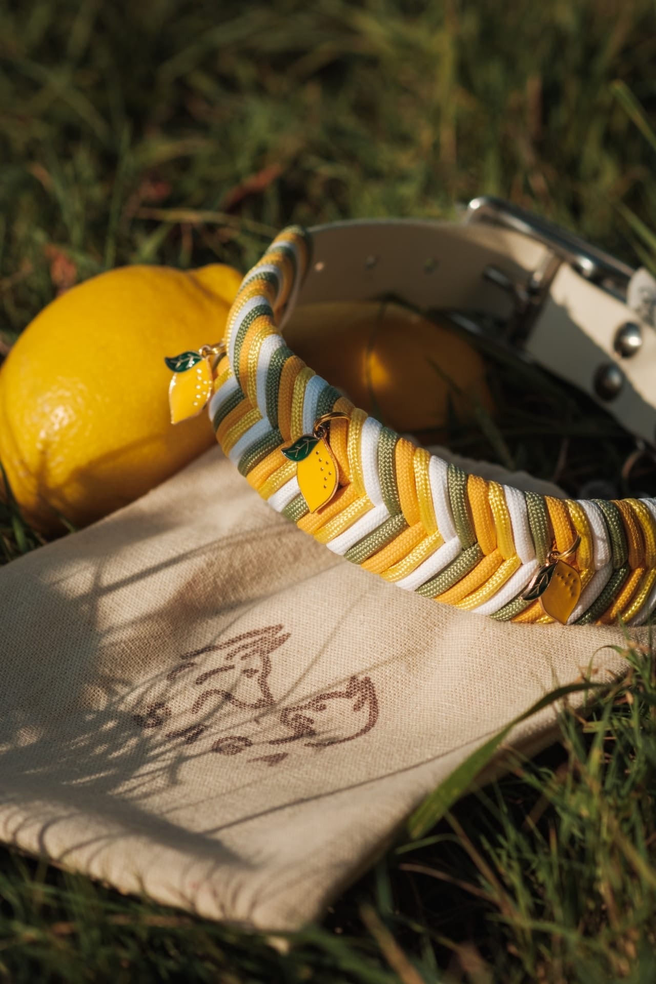 Collier Chevrons - Citron
